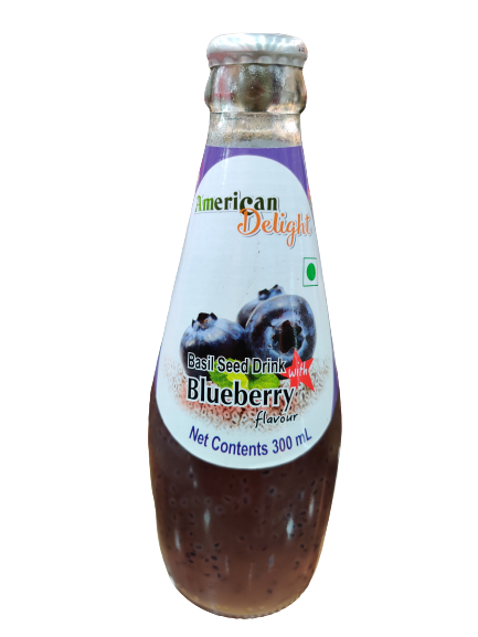 Basil Seed Drink Blueberry Flavour