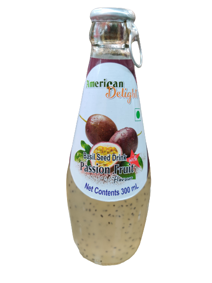 Basil Seed Drink Passion Fruit Flavour