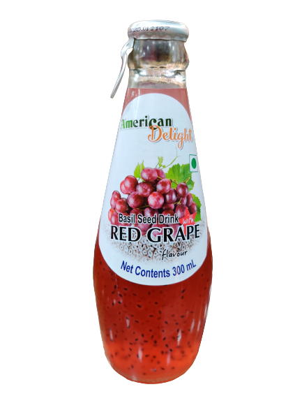 Basil Seed Drink Red Grape Flavour