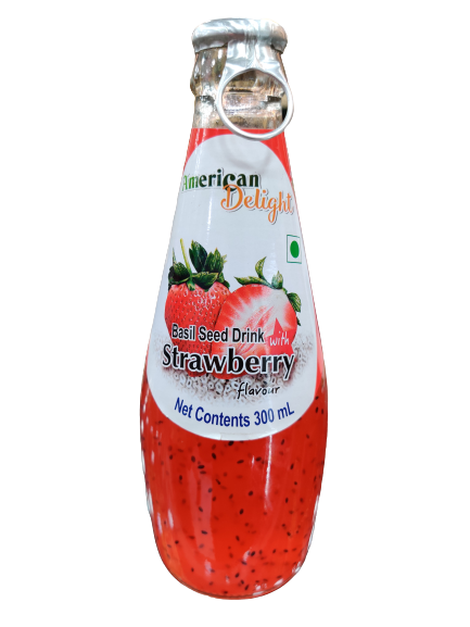 Basil Seed Drink Strawberry Flavour